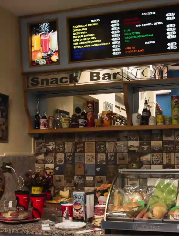 Snack bar da escola